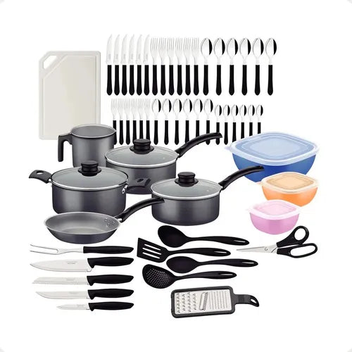 Juego de olla 56pcs TRAMONTINA turim