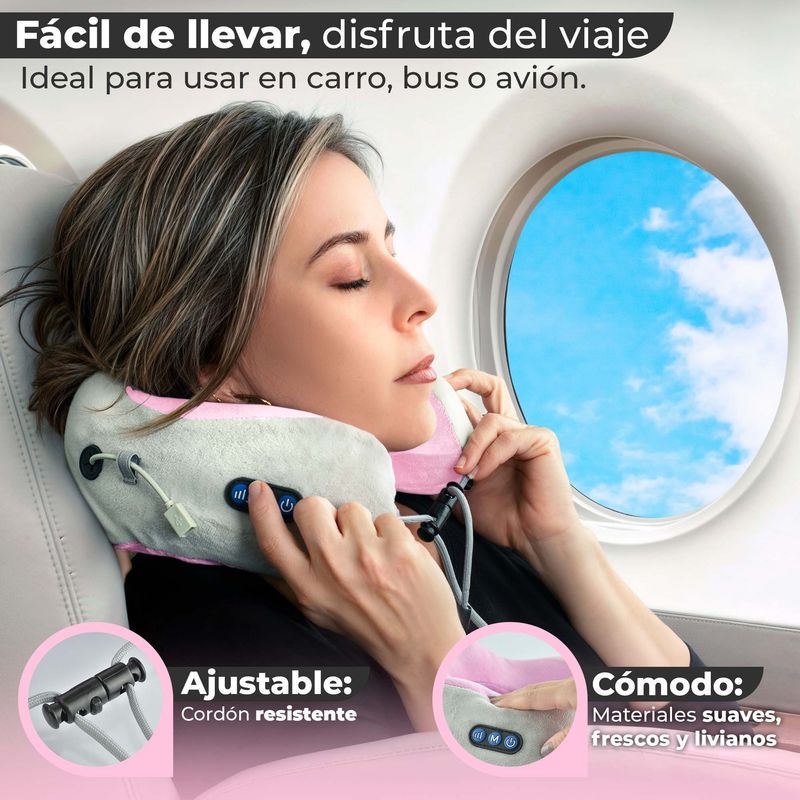 Almohada Cervical con Masajeador
