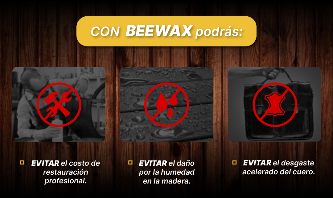 Beewax Restaurador de madera y cueros