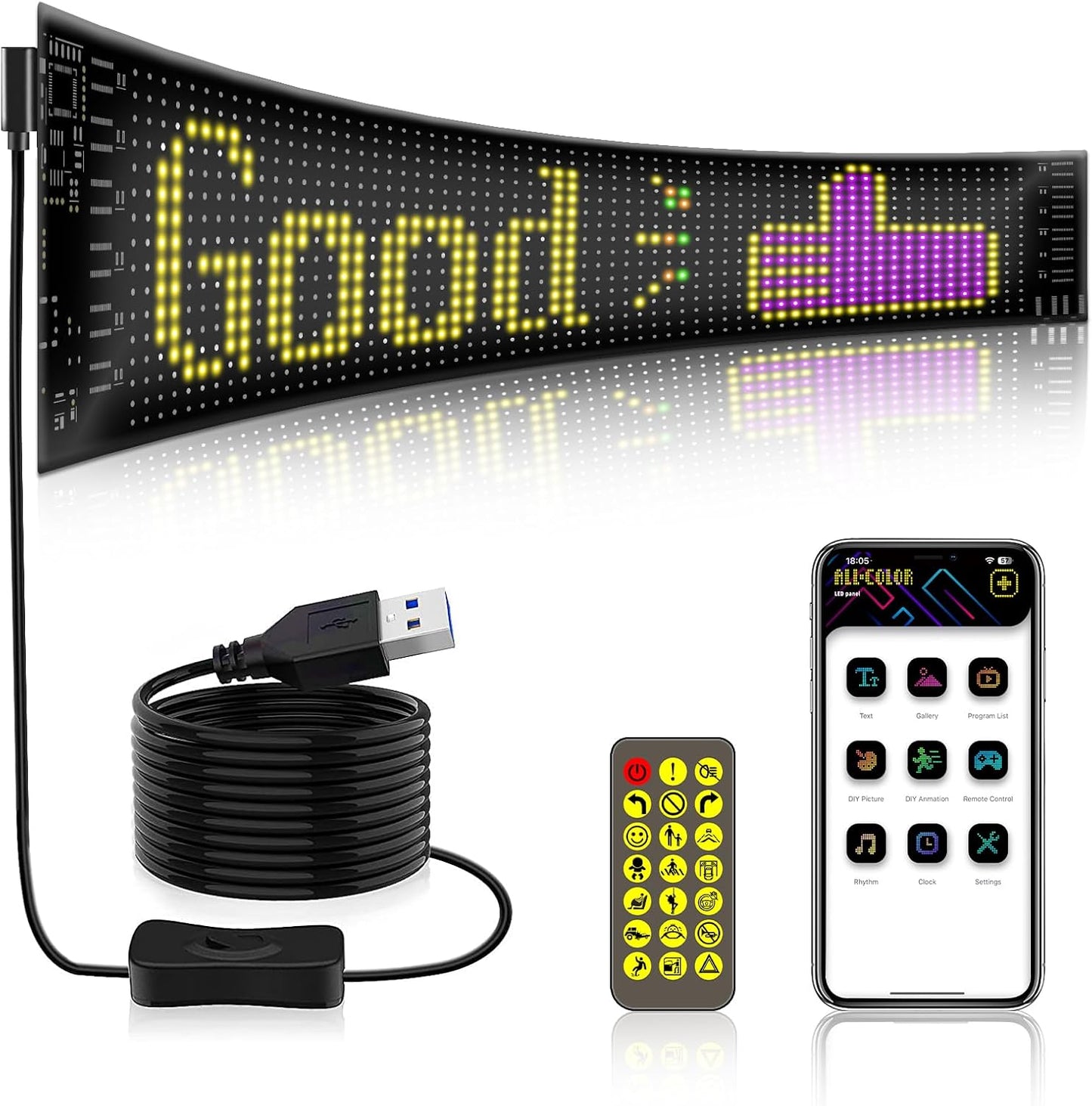 Panel led flexible Matrix