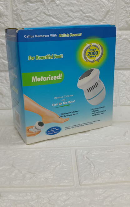 Removedor de callos recargable