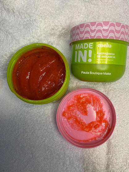 Exfoliante Corporal Melu. Aroma sandía 270Gr