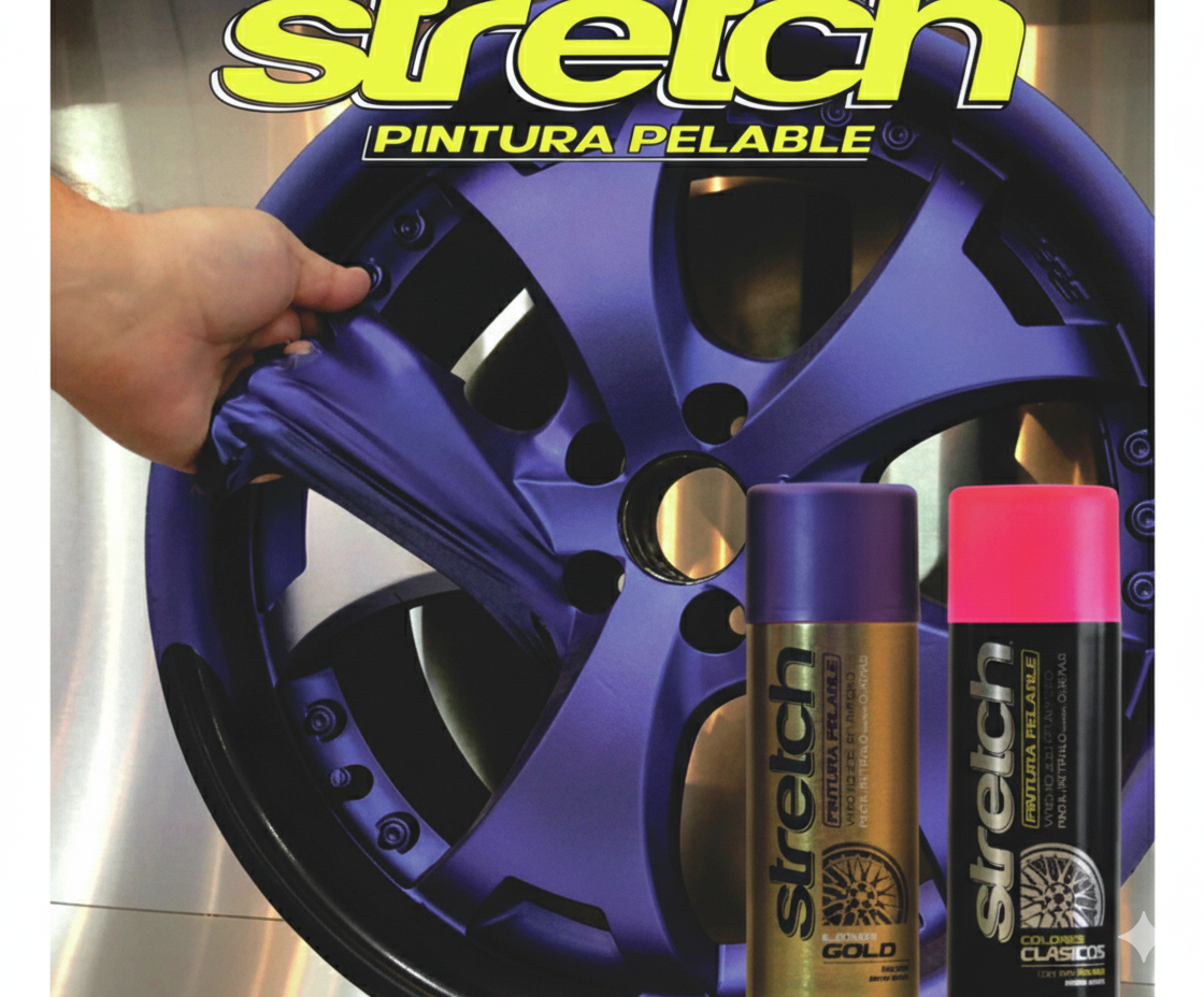 PINTURA REMOVIBLE PARA AUTOS Y MOTOS