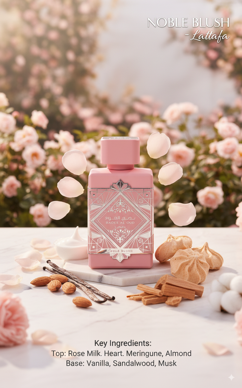 Perfume Árabe Noble Blush – 100 ml