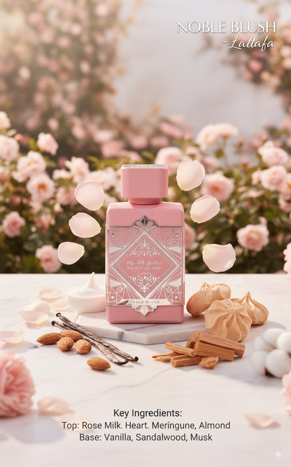 Perfume Árabe Noble Blush – 100 ml