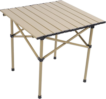 Set de mesa con 4 sillas plegables